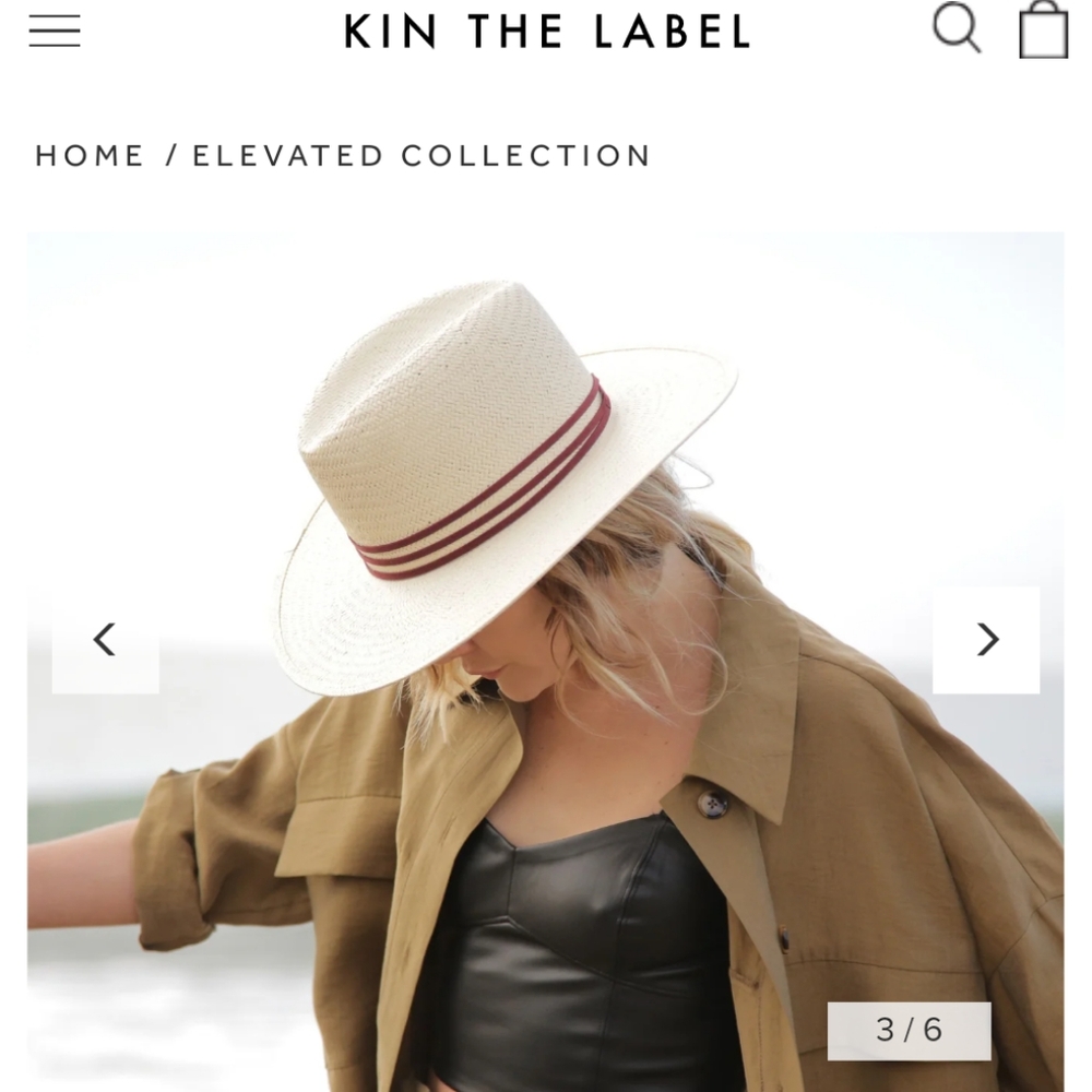 Kin The Label Hat - Elevated Collection NWOT - Picture 3 of 9